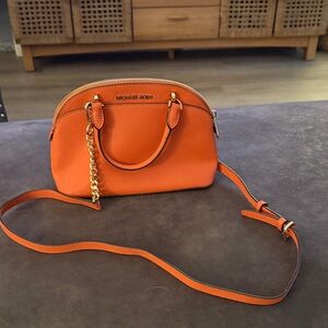 Michael Kors Tangerine Crossbody Bag